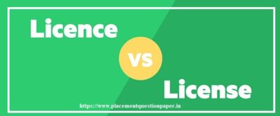 license vs license https://www,placementquestionpaper.in